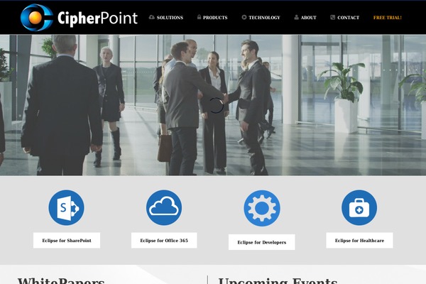 cipherpoint.com site used The Ken