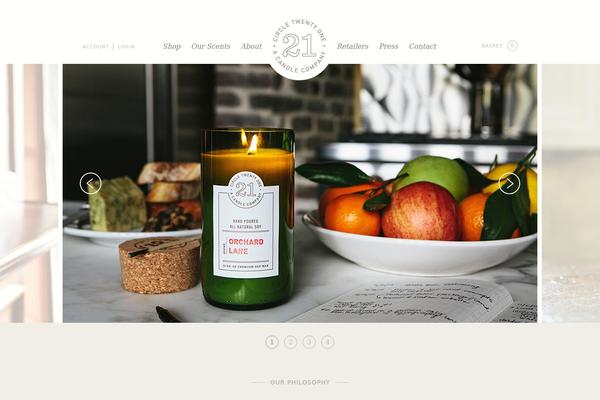 circle21candles.com site used Circle-21