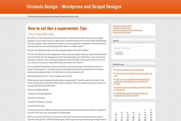 zeeNews theme site design template sample
