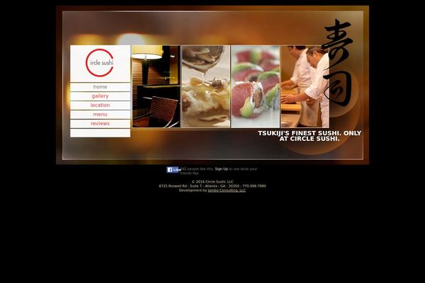circlesushi.com site used Circle_sushi