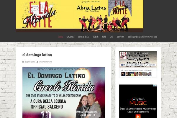 Sparkling theme site design template sample