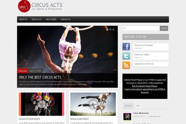 circus-acts.com site used Boulevard