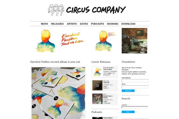circuscompany.fr site used Ubud-child