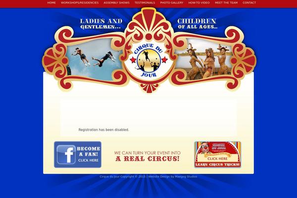 cirquedujour.com site used Cirque