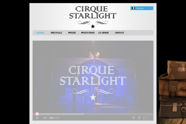 Starlight theme site design template sample