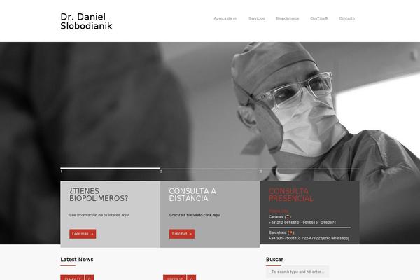 MediCenter theme site design template sample