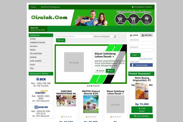 cisalak.com site used Smart-toko-theme-v4