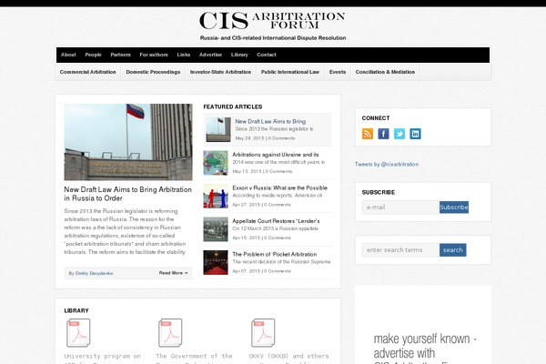 cisarbitration.com site used WP-Bold v.1.09