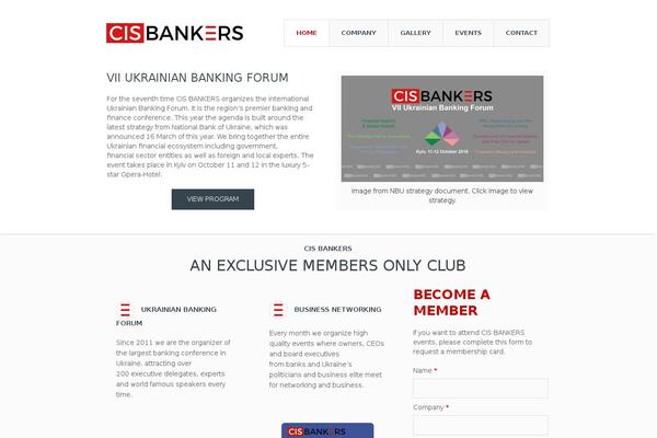 cisbankers.com site used Finance-business-new