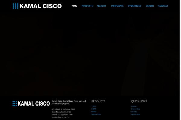 cisco.co.za site used Cisco