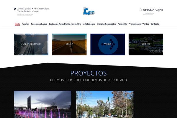 The7 theme site design template sample