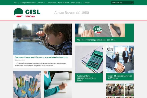 cislverona.it site used Cisltheme