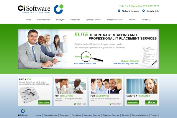 cisoftware.com site used Software