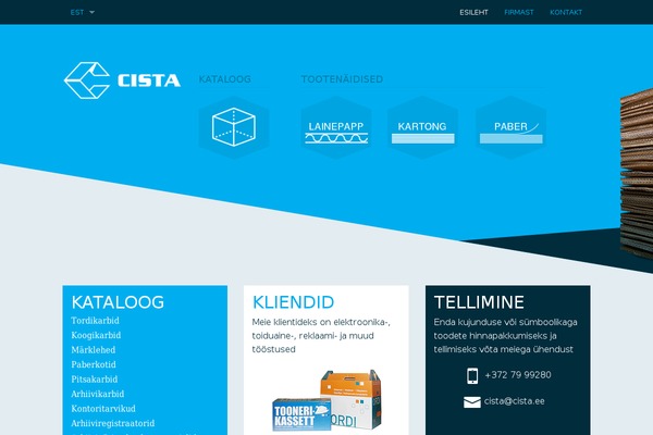 cista.ee site used Cista
