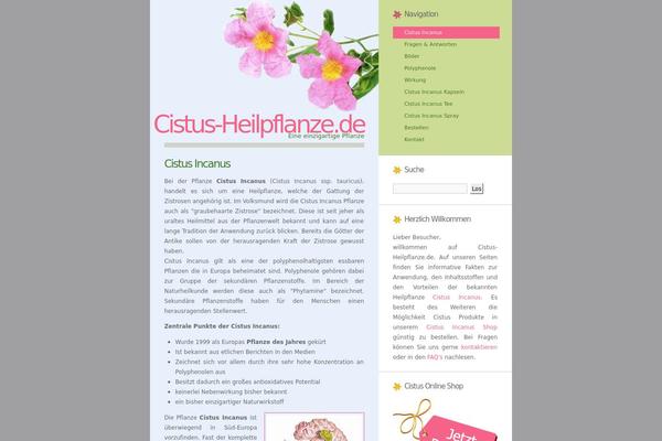 cistus-heilpflanze.de site used Cistus-heilpflanze