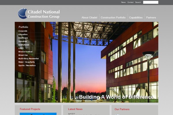 citadelgroup.org site used Mdw-wp-theme
