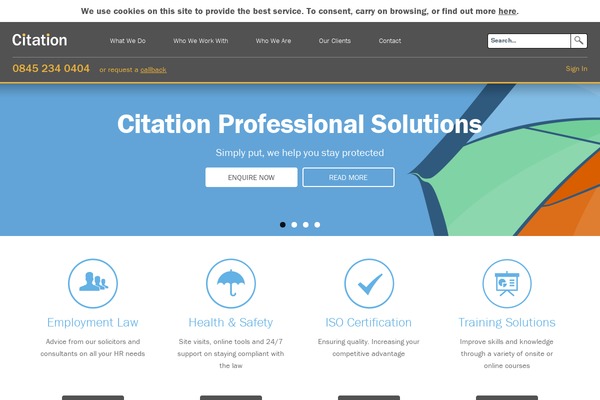 citation.co.uk site used Citation