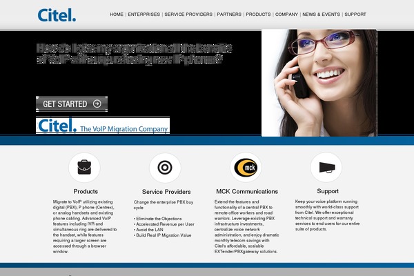 citel.com site used Citel