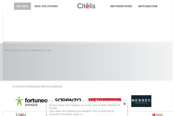 citelis.fr site used Bewave