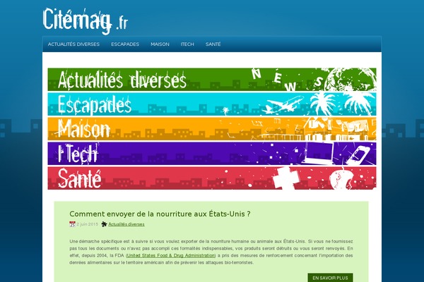citemag.fr site used Coolmag
