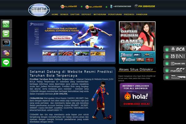 citibet88 theme websites examples