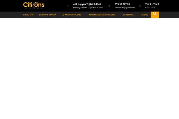 citicons.com site used Kien-truc-citicons