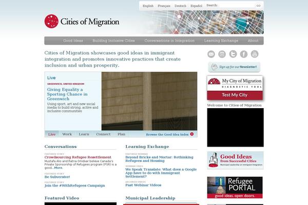 Site using Elementor plugin