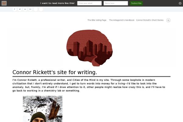 citiesofthemind.com site used Twenty Twenty-Three
