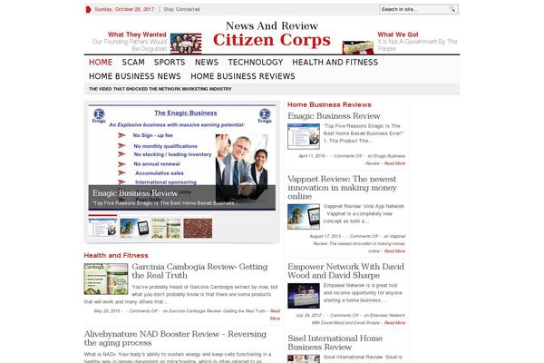 citizencorps.com site used Advanced-newspaper-old