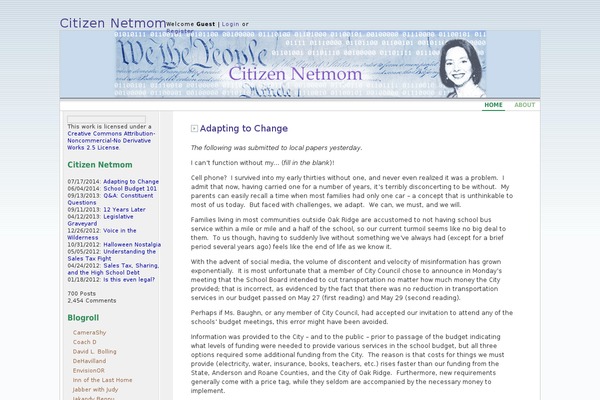 citizennetmom.com site used Aquafluid-10