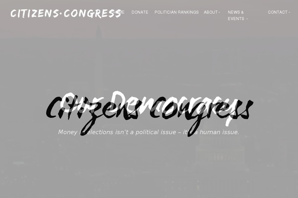 citizenscongress.us site used Voyager