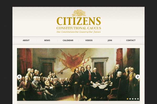 citizensconstitutionalcaucus.com site used Theme1622