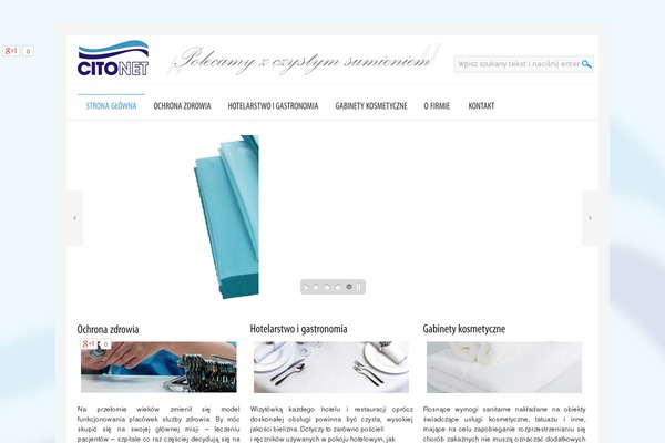 citonet.pl site used Gravitation