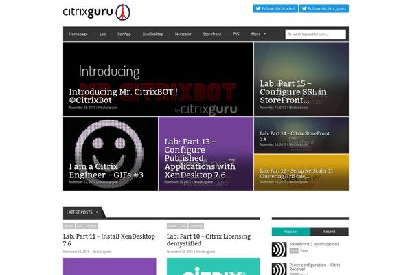 citrixguru.com site used Extranews2