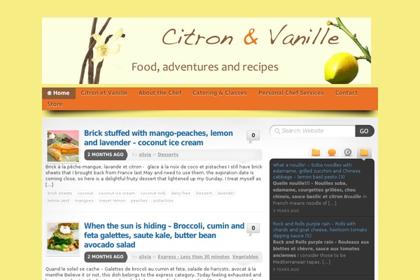 Mystique theme site design template sample