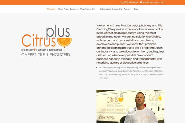 citrus-plus.com site used Divi