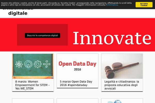 Customizr theme site design template sample