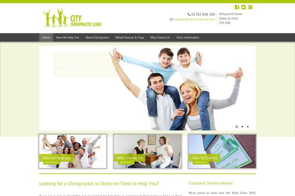 city-chiropractic.com site used Highgate