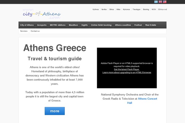 Responsive theme site design template sample