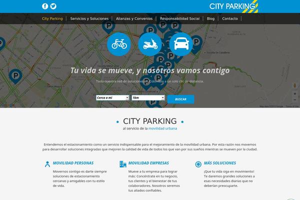 city-parking.com site used Businessup