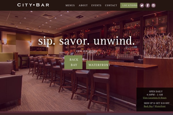 citybarboston.com site used Harpboston