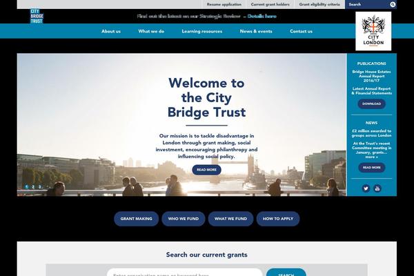 citybridgetrust.org.uk site used Cbt