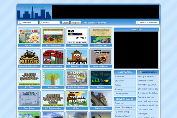citybuildinggames.net site used Arcadexd-v101