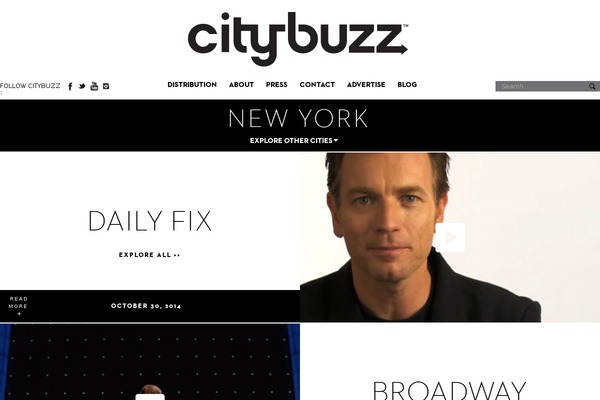 citybuzz.com site used Citybuzztheme