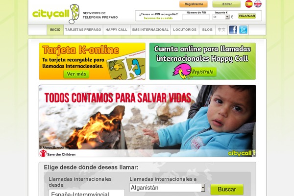 citycall.es site used Link
