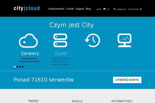 citycloud.pl site used Citycloud