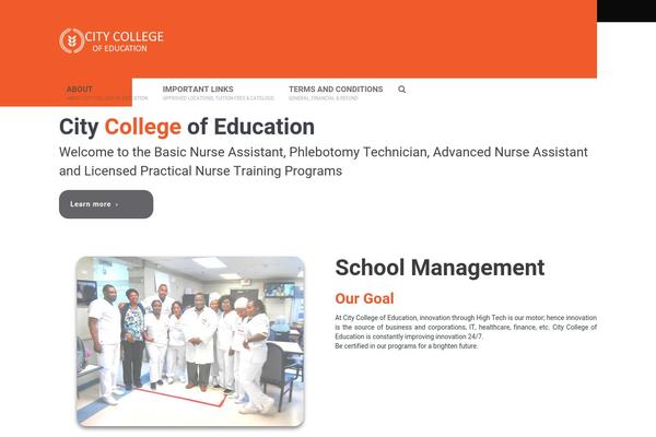 citycollegeofeducation.com site used WPLMS