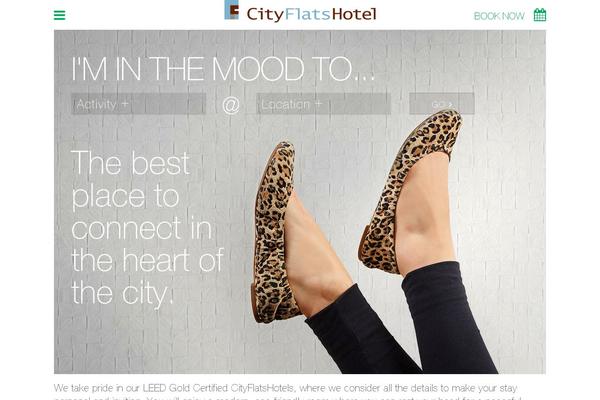 cityflatshotel.com site used City-flats-theme