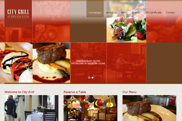 citygrillbistro.com site used White Rock