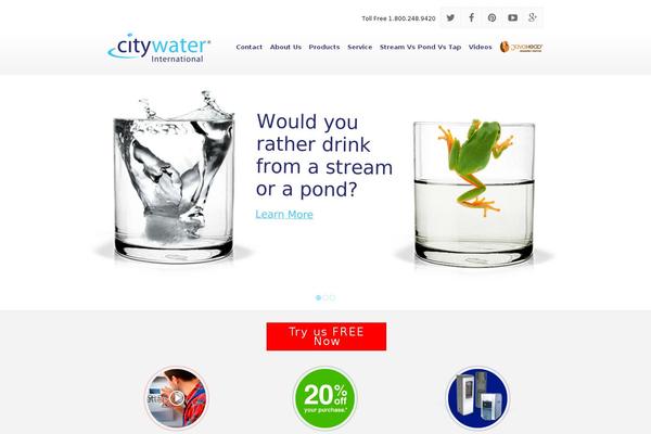 cityh2o.com site used Citywater